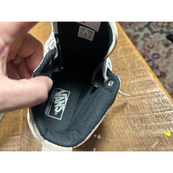 Vans Sk8-Hi Shoe- Heiq Eco-dry Water repellent with leopard print M/ 7.5 W/ 9 - Picture 7 of 9